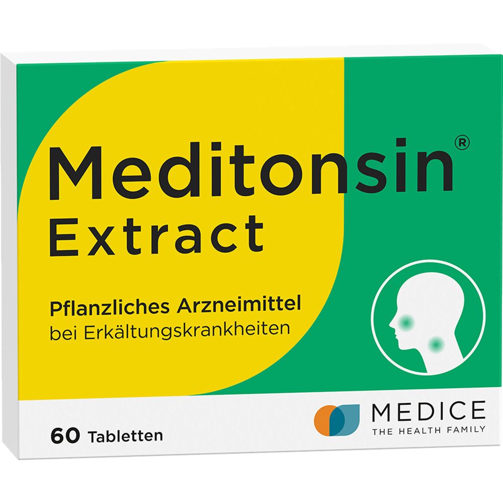 Meditonsin Extract Pflanzliche Erkältungstabletten