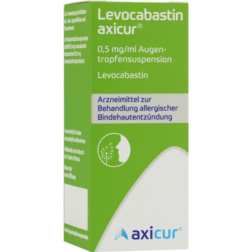 Levocabastin axicur 0,5 mg/ml