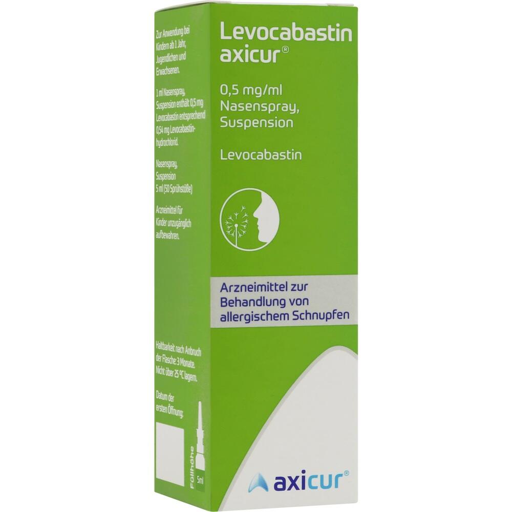 Levocabastin axicur 0,5 mg/ml