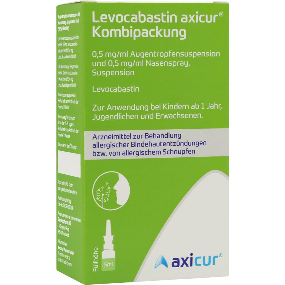 Levocabastin axicur 0,5 mg/ml