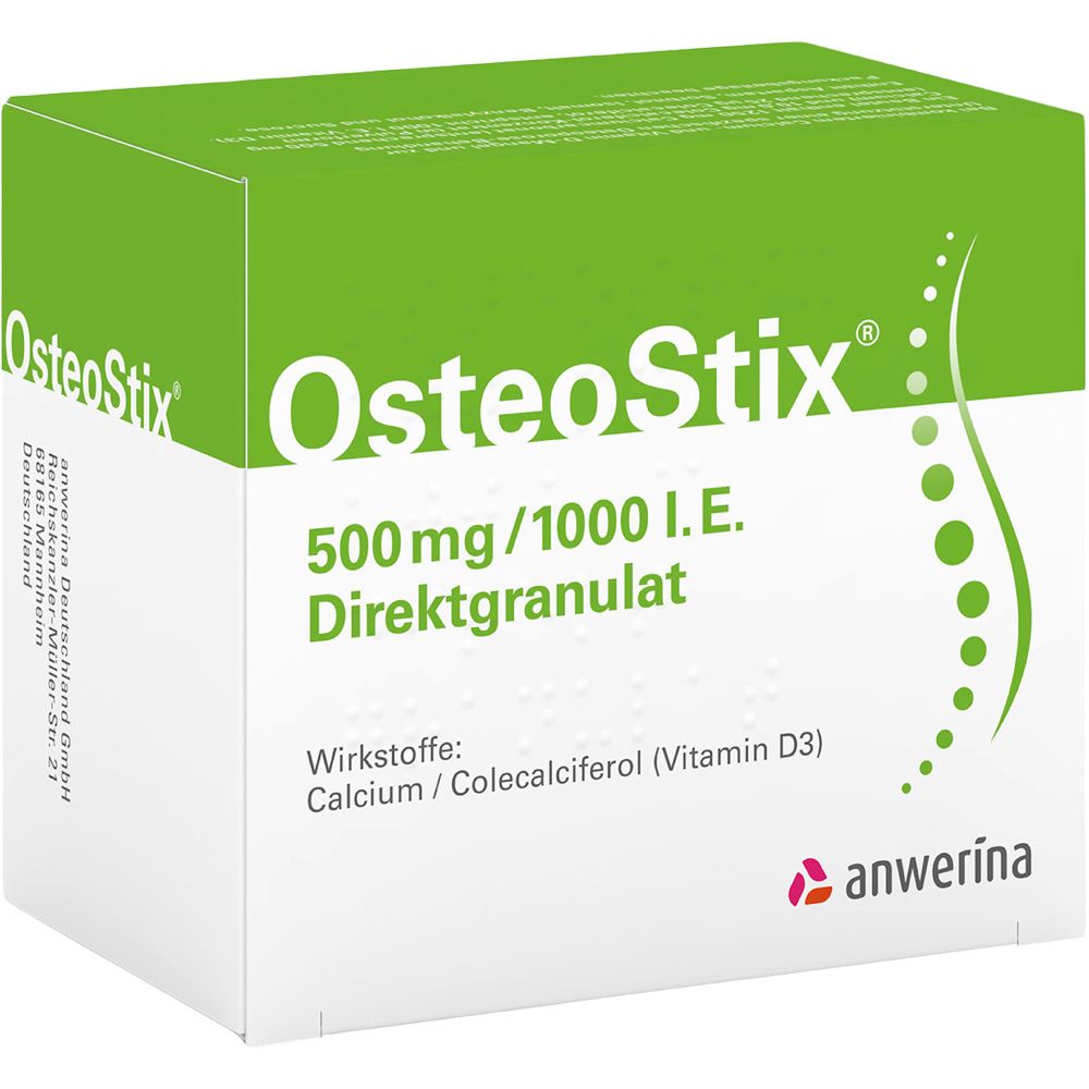 OsteoStix 500 mg/1000 I.E. Direktgranulat