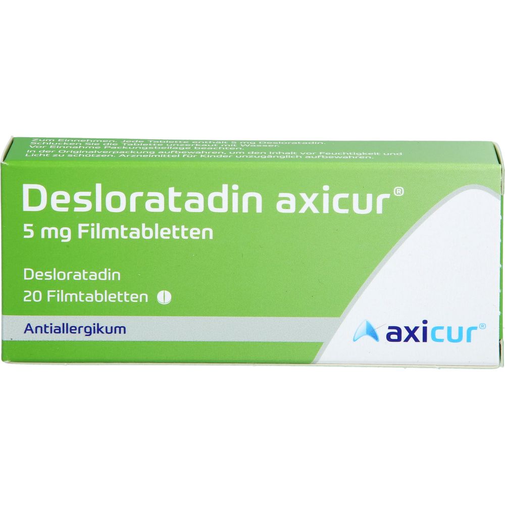 Desloratadin axicur 5 mg