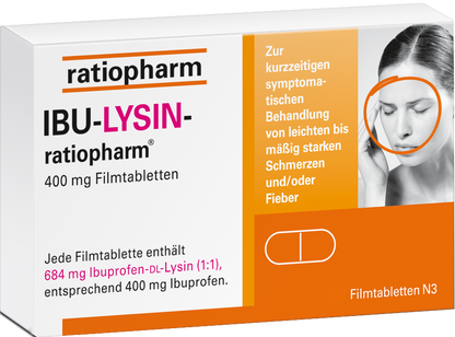 Ibu-Lysin ratiopharm 400 mg