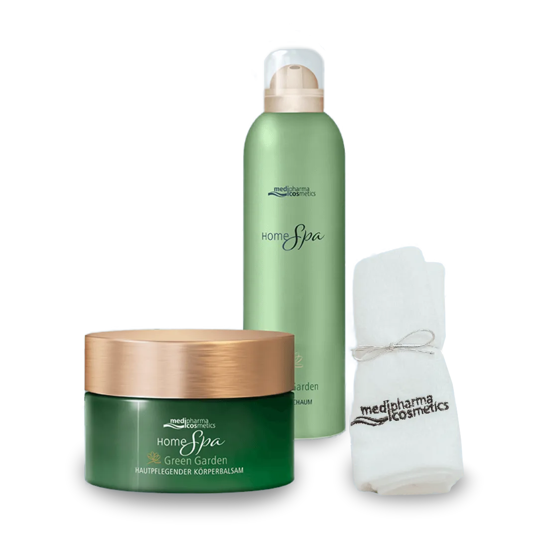 GESCHENK-SET HOME SPA GREEN GARDEN